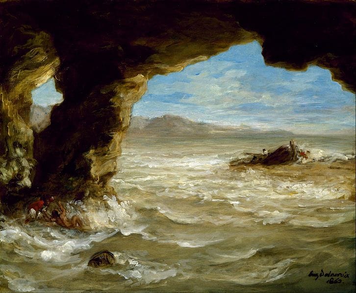 Artwork Title: Shipwreck On The Coast