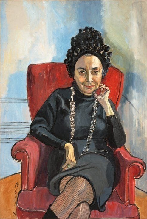 Artwork Title: Portrait of Art Critic Charlotte Willard