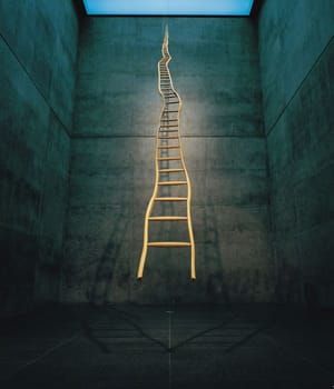Artwork Title: Ladder For Booker T. Washingtont