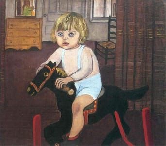 Artwork Title: Hartley on the Rocking Horse