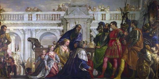 Artwork Title: The Family Of Darius Before Alexander