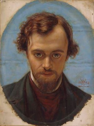 Artwork Title: Portrait Of Dante Rossetti