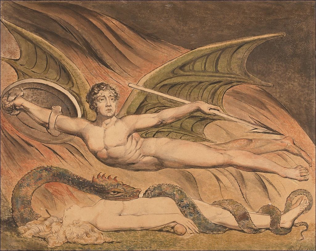 Artwork Title: Satan Exulting over Eve
