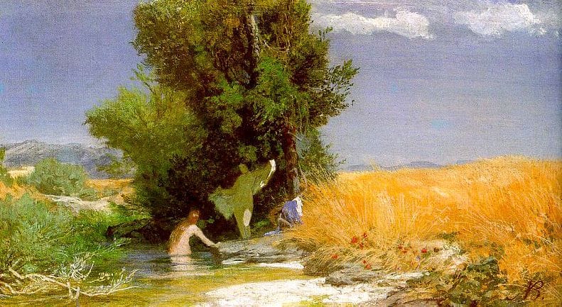 Artwork Title: The Nymphs Bathing