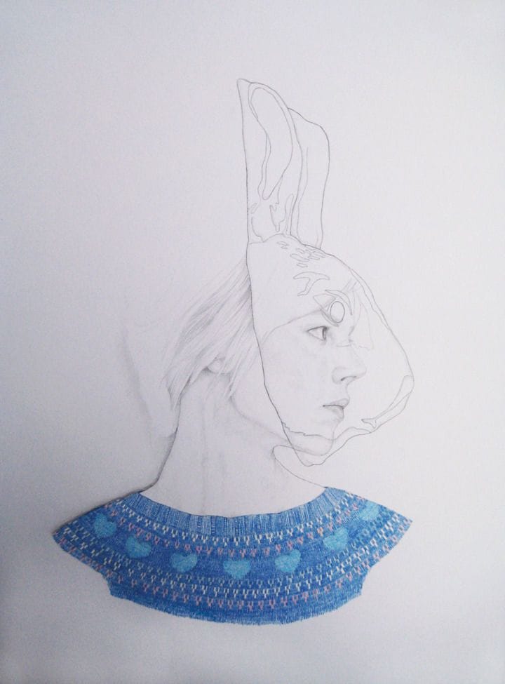 Artwork Title: Rabbit Mask