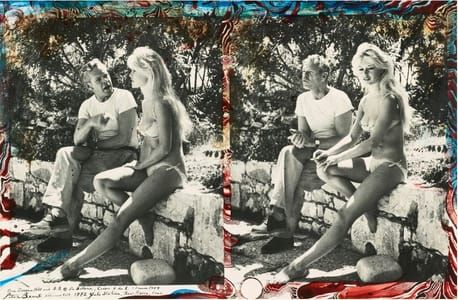Artwork Title: Cousin Jerome Hill And B. B. (Brigitte Bardot)