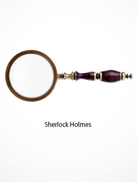 Artwork Title: Sherlock Holmes Glass
