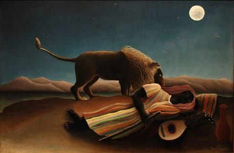 Artwork Title: The Sleeping Gypsy