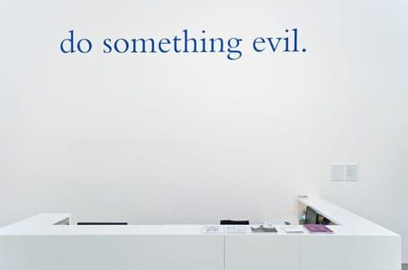 Artwork Title: Do Something Evil