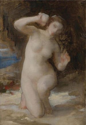 Artwork Title: Study for Woman with a Seashell