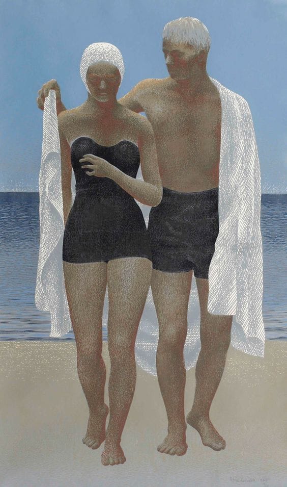 Artwork Title: After Swimming