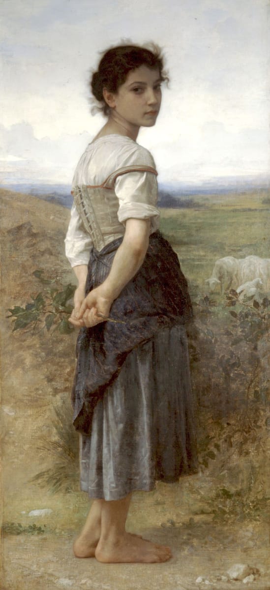 Artwork Title: The Young Shepherdess