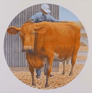 Artwork Title: Prize Cow