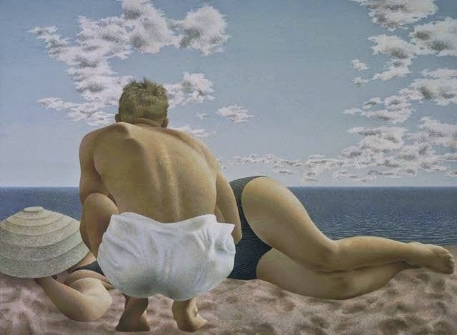 Artwork Title: Couple on Beach