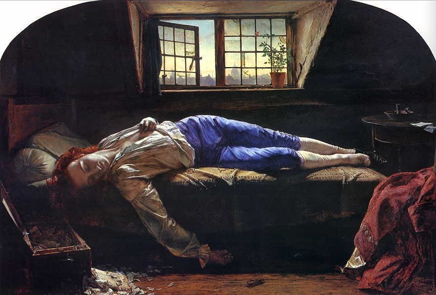 Artwork Title: The Death Of Chatterton