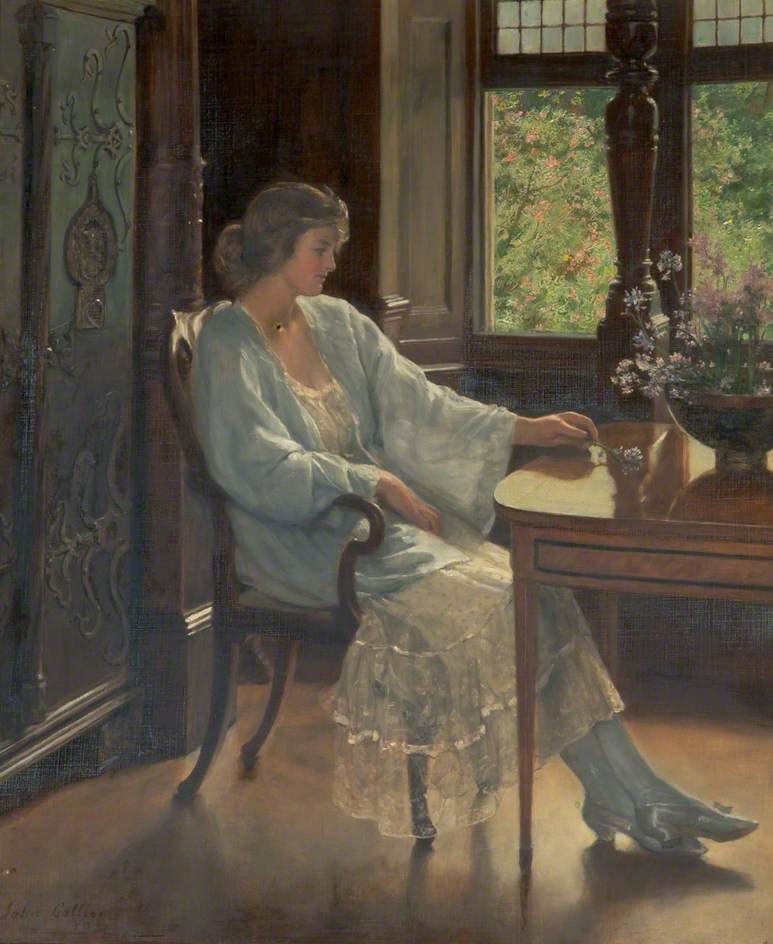 Artwork Title: Meditation,1921