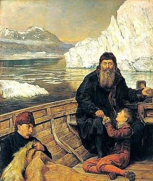Artwork Title: The Last Voyage of Henry Hudson