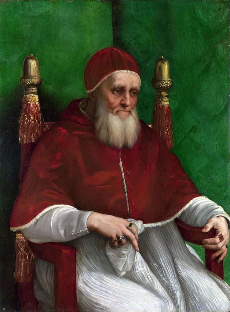 Artwork Title: Portrait Of Pope Julius Ii