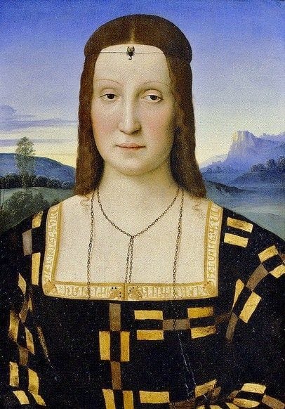 Artwork Title: Duchess Elisabetta Gonzaga of Urbino