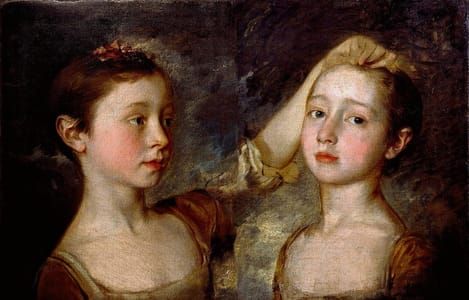Artwork Title: Mary and Margaret Gainsborough (artist's daughters)