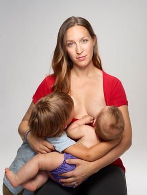 Artwork Title: Attachement Parenting Breast feeding