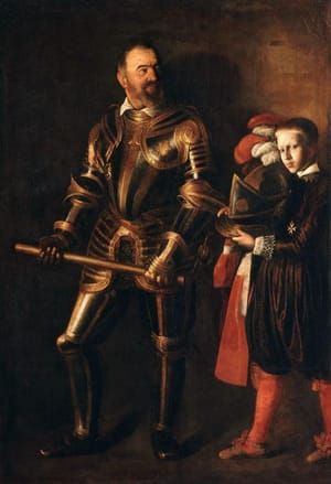 Artwork Title: Portrait of Alof de Wignacourt and his Page