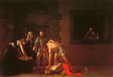 Artwork Title: The Execution Of Saint John The Baptist