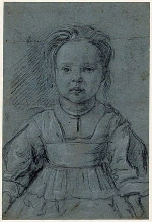 Artwork Title: Portrait of a Young Girl in Half Length