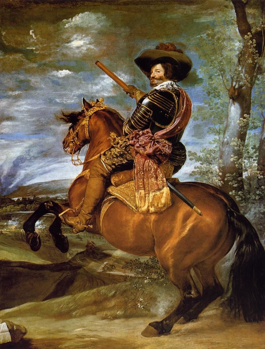 Artwork Title: Retrato Ecuestre Del Conde-duque De Olivares