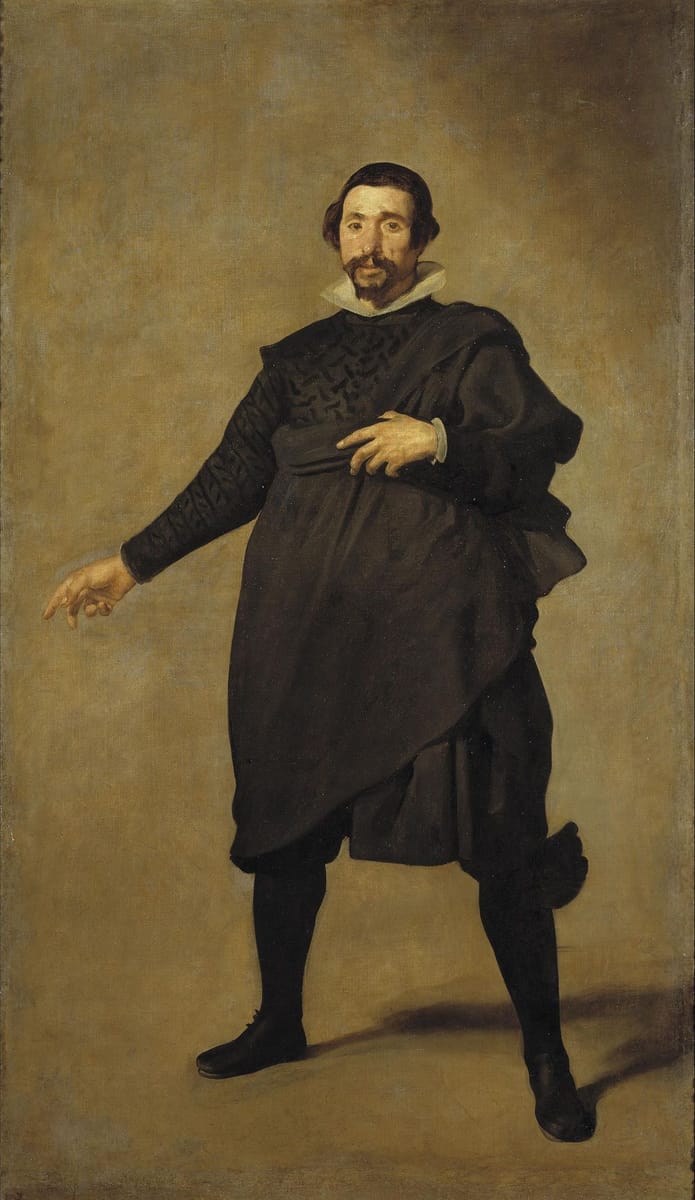Artwork Title: Pablo De Valladolid Or Portrait Of A Famous Actor In The Time Of Philip Iv