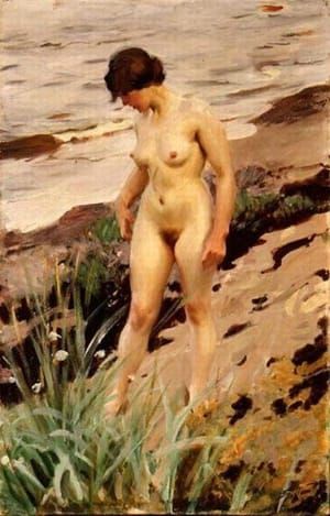 Artwork Title: Nude By The Shore