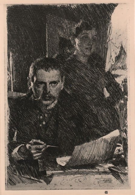 Artwork Title: Self Portrait with his Wife