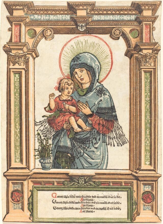 Artwork Title: Beautiful Virgin of Regensburg