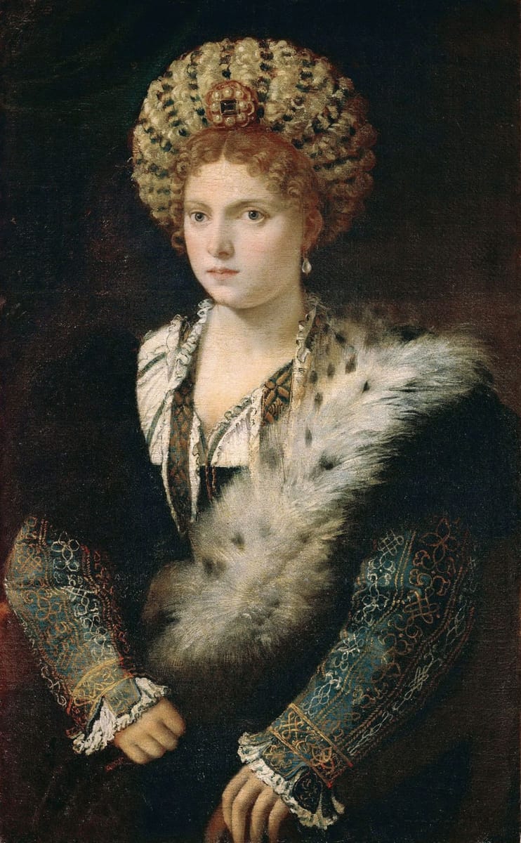 Artwork Title: Portrait of Isabella d'Este