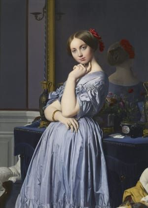 Artwork Title: Portrait of Comtesse d'Haussonville