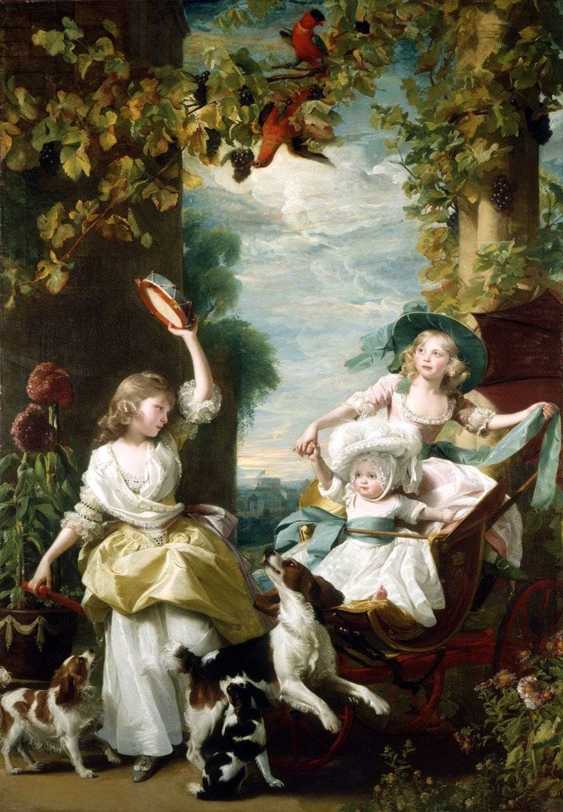 Artwork Title: The Three Youngest Daughters of George III