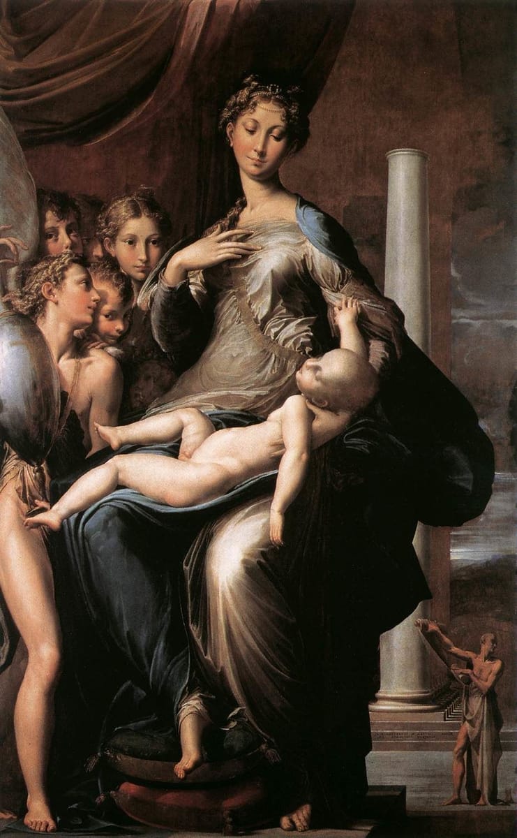 Artwork Title: Madonna With The Long Neck