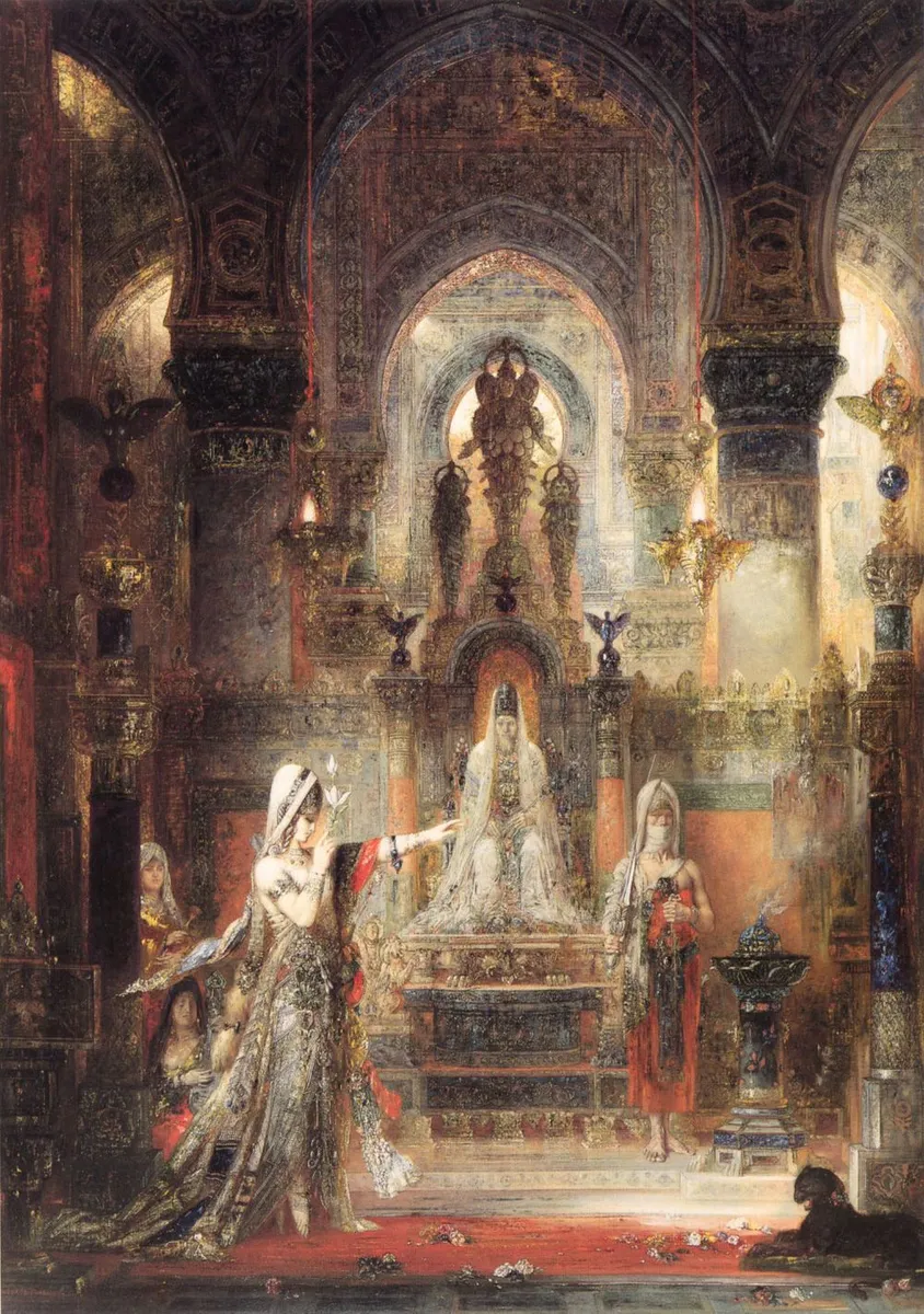Gustave Moreau Salomé Dancing Before Herod