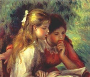 Artwork Title: The Reading,1890