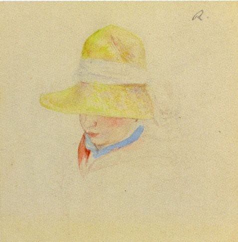 Artwork Title: Madame Renoir Au Chapeau