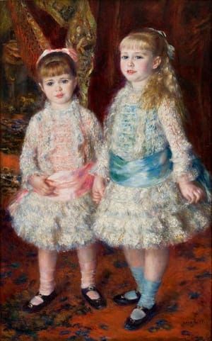 Artwork Title: Pink and Blue (Alice and Elisabeth Cahen d’Anvers)