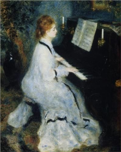 Artwork Title: Woman At The Piano