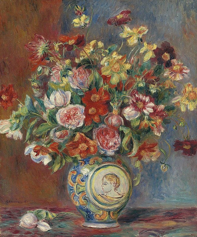 Artwork Title: Vase de fleurs (Vase of Flowers)