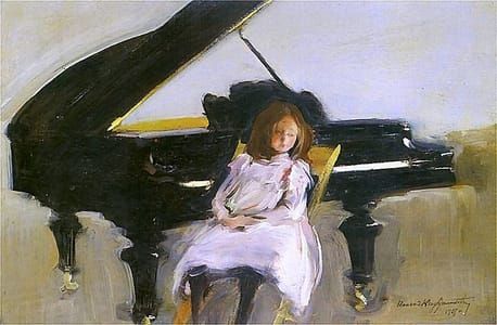 Artwork Title: Girl at Piano