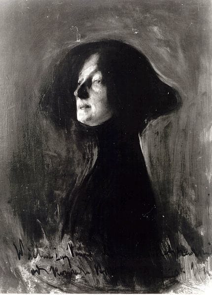 Artwork Title: Portrait Of Dagny Juel Przybyszewska.