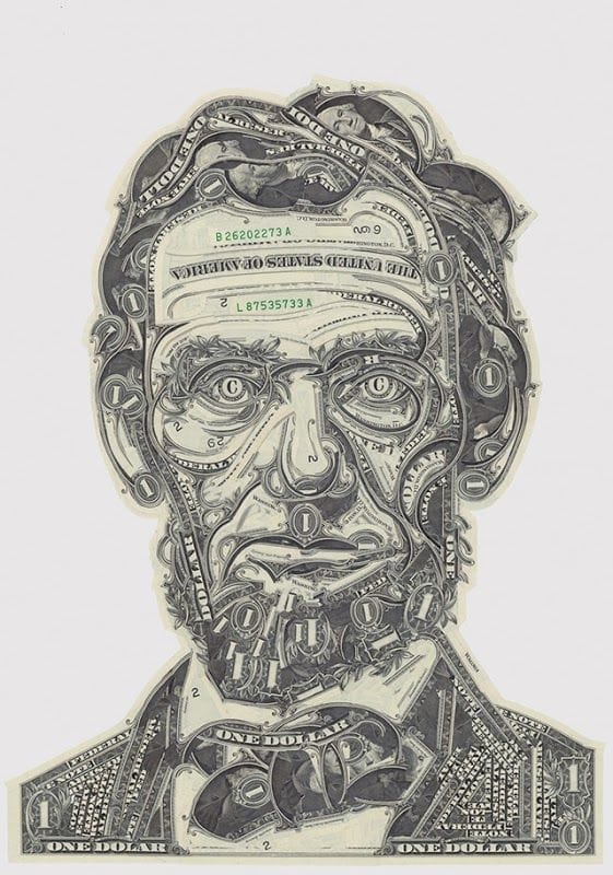 Artwork Title: Currency Portrait - Abraham Lincolm