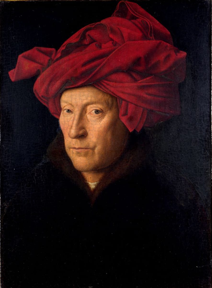 Artwork Title: Portrait Of A Man In A Turban
