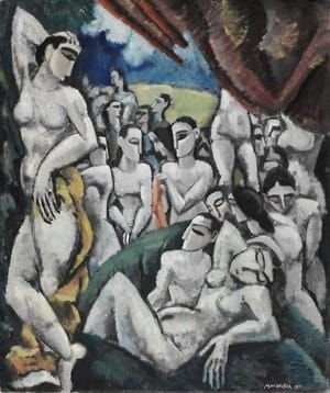 Artwork Title: Group of Figures