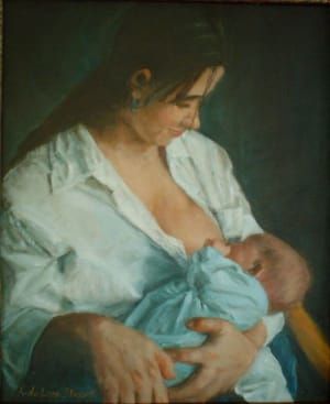 Artwork Title: Mother And Child