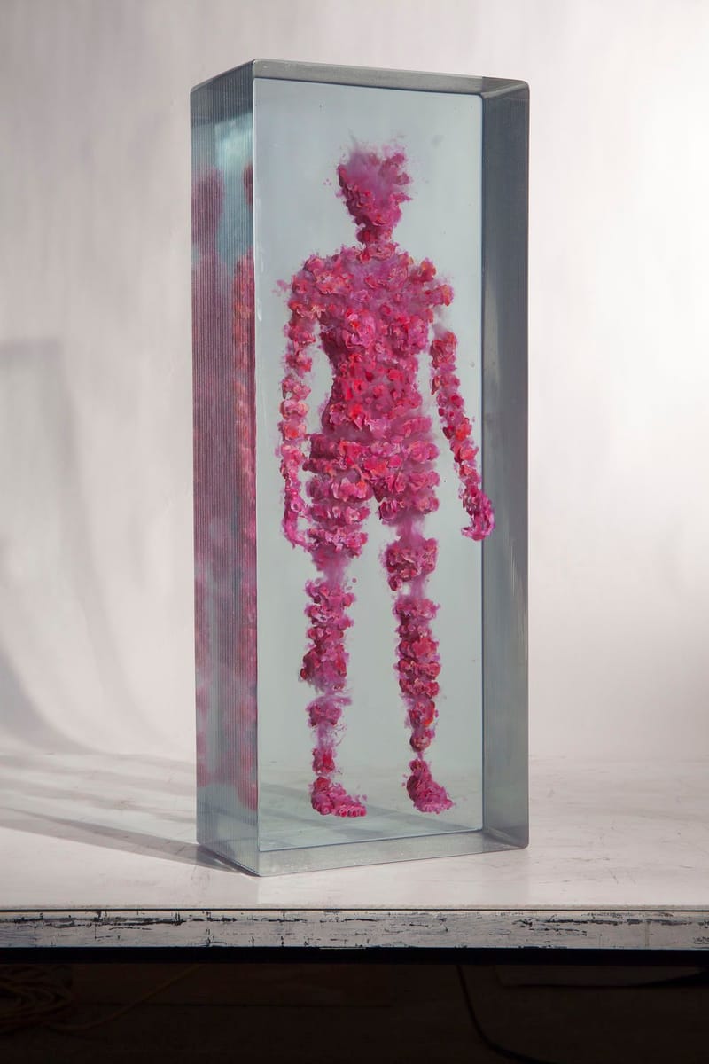 Artwork Title: Untitled Small Figure (Pink)